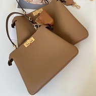Fendi Soft Shoulder Bag New Style Single Female Bag fendi Calfskin Classic Leather fendi Handbag Ret