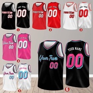 Custom Basketball Jersey Team Name Number 2026 Fashion Women Men Kid Sleeveless Basketball Jersey Ba