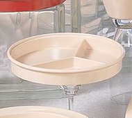 A-to-Z Supply NS608-1T Divided Server, 8-1/4" Dia., Round, deep, Without lid, Break-Resistant, Dishw
