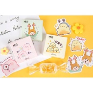 Set of 45 Chicken and Rabbit Stickers E73
