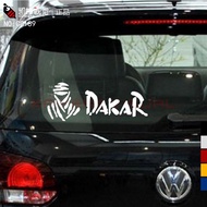 DAKAR Sticker Decals Personality Reflective Car Sticker Off-road Purgatory Dakar Car Accessary
