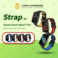 Strap for Xiaomi Smart Band 7 Pro (mi band 7 pro), Porous Series Sport Style Band, Breathable & Swea