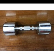 Dumbell Barbel Dumble 5Kg Chrome Original