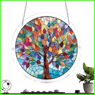 Acrylic Suncatcher Acrylic Tree Shape Sun Catcher Jigsaw Puzzle Rainbow Maker Memorial Ornament for 