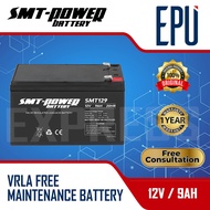 SMT 12v 9ah UPS Battery - UPS Battery - UPS Battery - UPS Battery - UPS Accu - VRLA Dry Battery