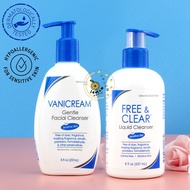 Vanicream Facial Moisturizer Sunscreen Body Wash Gentle Cleanser | Liquid Cleanser