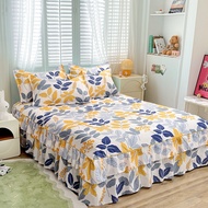 New goods！Bed skirt sheet 800TC Super King Size Fitted Cadar Tilam Bed sheet Bedspread Queen Bedshee