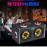 ✁❒✹Six speakers double bass 5/6/8 inch car subwoofer 12V24v220v home bluetooth motorcycle computer s