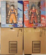 Bandai 龍珠shf 悟飯及超藍悟空 比達及悟空