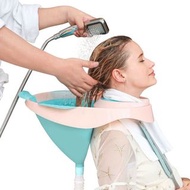 全新 折疊免彎腰仰式洗頭盆 | 老人孕婦坐月床上洗頭神器 Foldable Shampoo Basin | Ergonomic Hair Washing Tray for Elderly & Preg