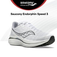 Saucony Endorphin Speed 3 Road Running Speed Shoes | Men's | White/Black | S20756-11