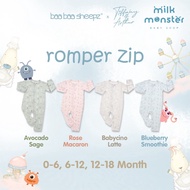 Baabaasheepz Chef Romper Zip Sleepsuit zipper Baby Sleepsuit Pajama/