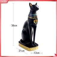 {halfa}  Egyptian Goddess Bastet Cats Collectible Figurine Statue Home Office Decor