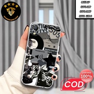 OPPO A37 Case/ A37f / NEO 9 - OPPO A37 Motif Casing (AEST) - Premium Fourside Softcase - Transparent