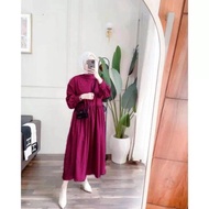 GAMIS MIDI IBU PUTIH/GAMIS KONDANGAN/MIDI REMAJA TERPAPORIT UKURAN S M L XL