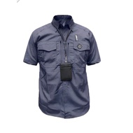 kemeja tactical pria  m tac lengan pendek