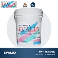 CAT TEMBOK EVALUX 25 KG WARNA PUTIH/ CAT AIR / CAT DINDING