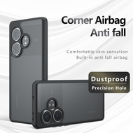 Super Protection Soft TPU+PC Clear Matte Back Cover for Realme GT 6 6T GT6 GT6T Neo6 SE Neo6SE Phone