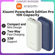 Xiaomi Mi Power Bank Powerbank 10000mah Pocket Edition PRO Dual USB 33W Output Charging Power Portab