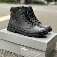(Baru)Sepatu Pria Palladium Pampa Cuff WP Lux Boots Rain style Black