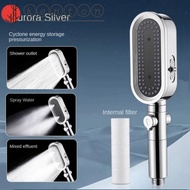 KENTON Shower Head, 3-mode High Pressure Shower Spray Nozzle, Luxury Water Saving Handheld Adjustable Rainfall Shower Head Bathroom Accessary