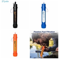 YOLO Mini Water Purifier, Mini TUP Water Filter Straw, Emergency Survival Direct Drinking Portable Water Bag Outdoor Water Purifier Outdoor