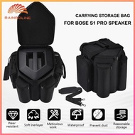 (rain)  Carry Handbag For Bose S1 PRO Speaker Shockproof Handle Bag Anti-Fall Protective Storage Bag Shell Adjustable Shoulder Lanyard