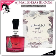 AJMAL EHSAS BLOOM- ARABIC PERFUME EDP BY ARD AL ZAAFARAN DUBAI FOR WOMEN FLORAL SCENT READY STOCK