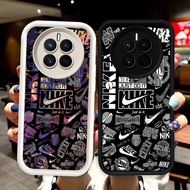 N95 Fashion design Black and white silicone Casing for Realme 12 12X Plus Pro 5G Case
