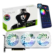 GALAX GeForce RTX™ 4070 Super EX Gamer White 1-Click OC, ARGB Fan, Xtreme Tuner App Control, 12GB, G