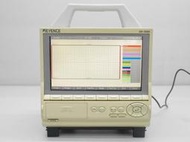 (HLFA-TDA) Keyence GR3500 16點 溫度 電壓 波型 無紙 記錄器 Recorder-特價3