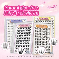 Yelix DIY Self-Adhesive Cluster Lashes Glue-Free Manga Fluffy Soft Natural Anime Lashes Extension Na