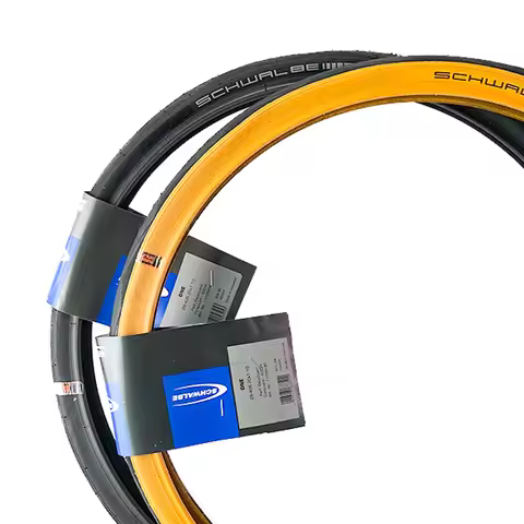 Schwalbe ONE 20x1.1 Steel Wire Bicycle Tire 20 inch 28-406 451 Black Yellow Edge Tire for Folding Bi