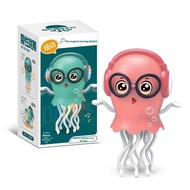 Magical Dancing Jellyfish Children Electric Toys Moving Light Music Jellyfish Menari Joget Kakak nag