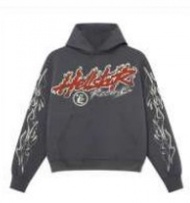 24FW สตรีทสไตล์อเมริกัน Hellstar Sport Hoodie เสื้อสเวตเตอร์สวมหัวสำหรับผู้ชายและผู้หญิง ชุดก