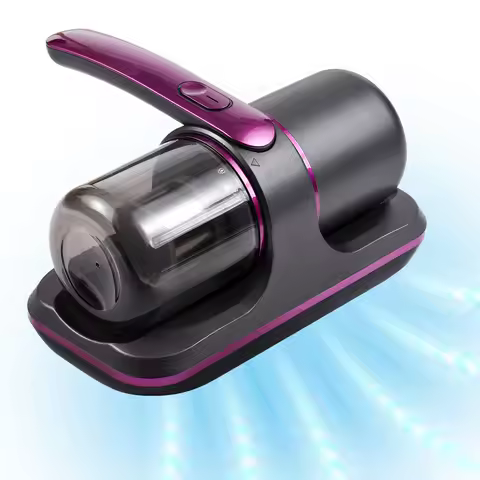 Compact Mattress Vacuum Cleaner 100W Handheld Cordless UV Bed Vacuum Cleaner 8000Pa Strong Suction 2