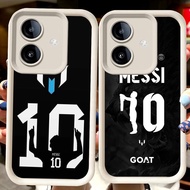 H108 Lionel Messi 10 White Casing for OPPO A3X A3 A79 A5 A5X A5I Pro 2025 5G
