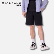 Giordano Men G-Motion Collection Four Way Stretch Relaxed Drawstring Shorts