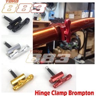 Hinge Clamp Alloy For Brompton 3Sixty Pikes