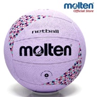 [Free Nylon Bag] Netball Ball Size 4 - Molten SN4R-V-MS Rubber (MSSM) Purple