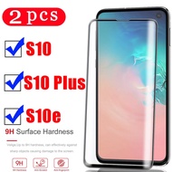 2 chiếc bọc hoàn toàn 9D cho Samsung Galaxy S10 Plus S10E kính cường lực Miếng dán màn hình điện tho