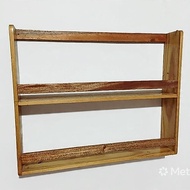Multipurpose 3-tier wooden shelf, moisture resistant and easy to assemble