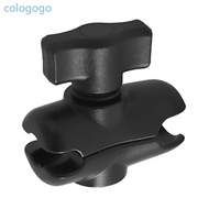 COLO 360 Degree Rotatable Motorcycle Phone Stand With 6Cm  Head And 25Mm To 17Mm Adapters For Secure