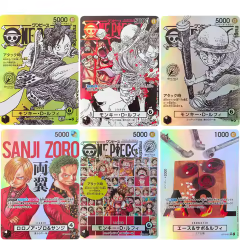 DIY ONE PIECE Magazine Vol 09 10 11 12 13 14 Proxy Japanese TCG Anime Game Card
