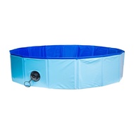 Foldable outdoor portable swimming pool, portable dog bathtub, pet water swimming pool