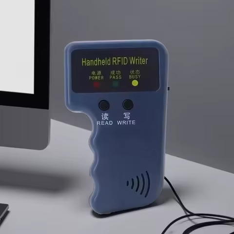 RFID Handheld Card Reader 125Khz Key Copier T5577 Badge Writer TK4100 Smart Chip Clone EM4100 EM4305