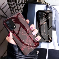For Realme GT RealmeGT Master Edition Neo 3 Neo3 RealmeGTNeo3 phone case Marble drawing Design Casing glass cover