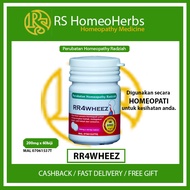 RR4WHEEZ - Fomulasi homeopathy 60 biji tablet lulus KKM tanpa dadah