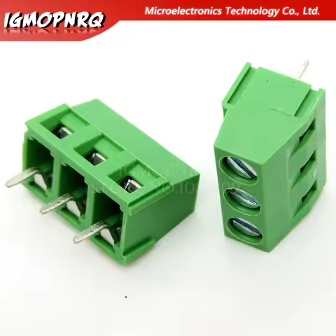 10PCS/LOT KF127-5.0-3P KF127-3P 300V 10A Screw 3Pin 5.0mm Straight Pin PCB Screw Block 26-14A WG