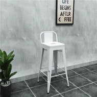 เก้าอี้บาร์ เก้าอี้ เก้าอี้บาร์คาเฟ่ เก้าอี้สตูลบาร์ ทรงสูง มีพนักพิงหลัง เก้าอี้สตูลเหล็ก เก้าอี้บา